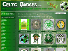 Tablet Screenshot of celtic-badges.com